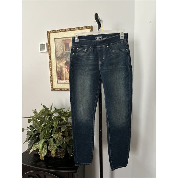 Levi's Denim - Levi Strauss Signature Gold Jeans Womens W28 x L30 Mid Rise Straight Stretch